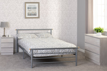 Orion 4' Bed - Silver