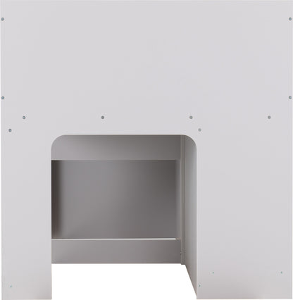Orlando Low Sleeper Bed - Dove Grey