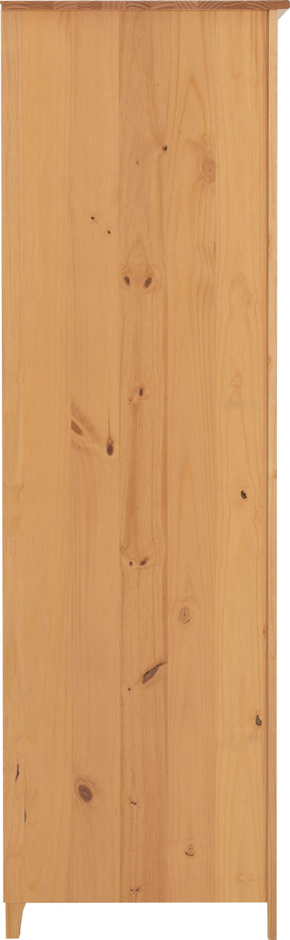 Oslo 2 Door Wardrobe - Antique Pine