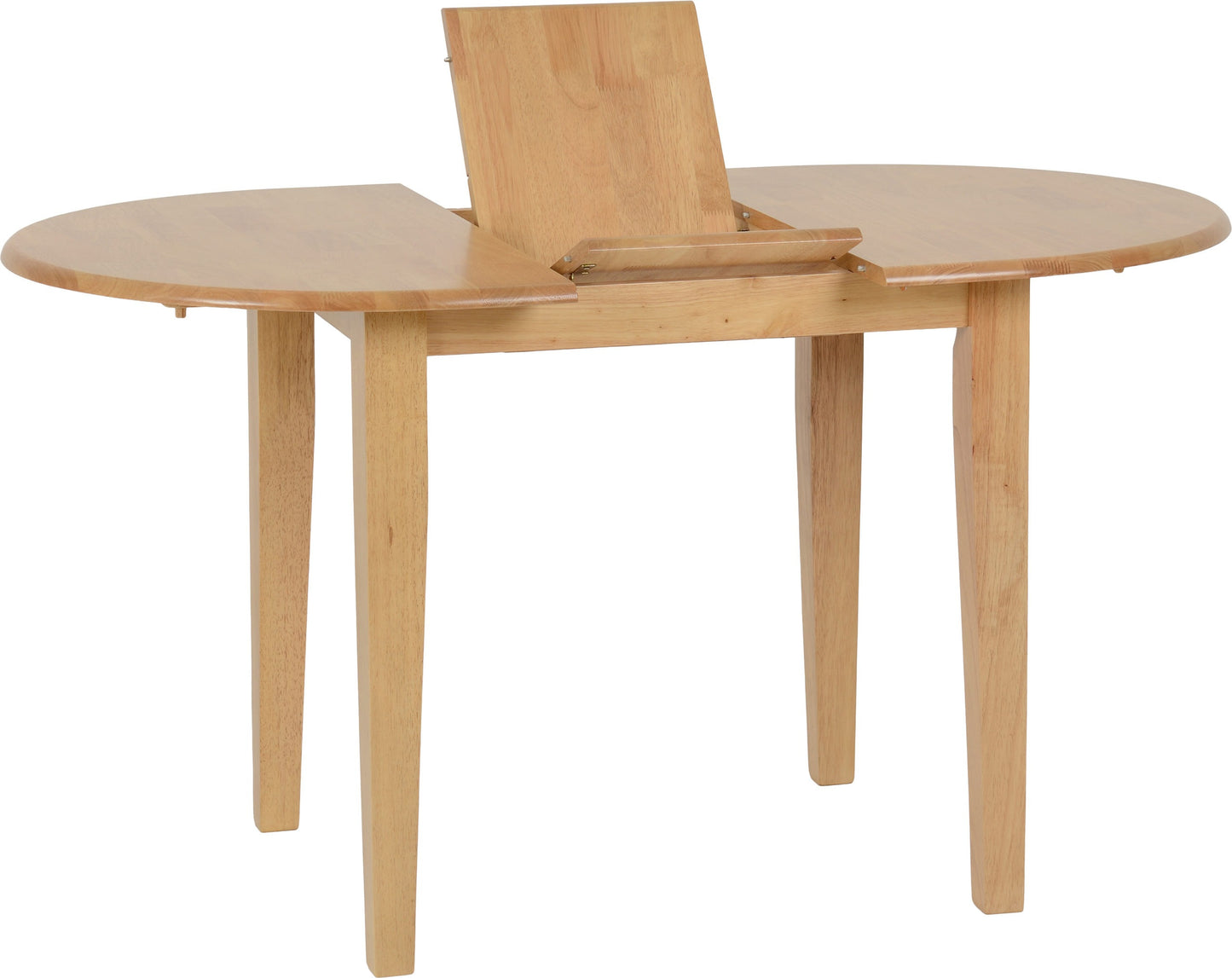 Oxford Extending Dining Set (X4 Chairs) - Natural Oak/Mink Microsuede