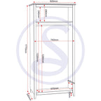 Oslo Trio Set - Antique Pine