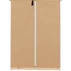 Panama 1 Drawer Bookcase - White/Natural Wax