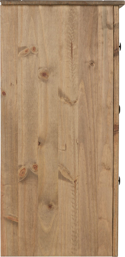 Panama 2+2 Drawer Chest - Natural Wax