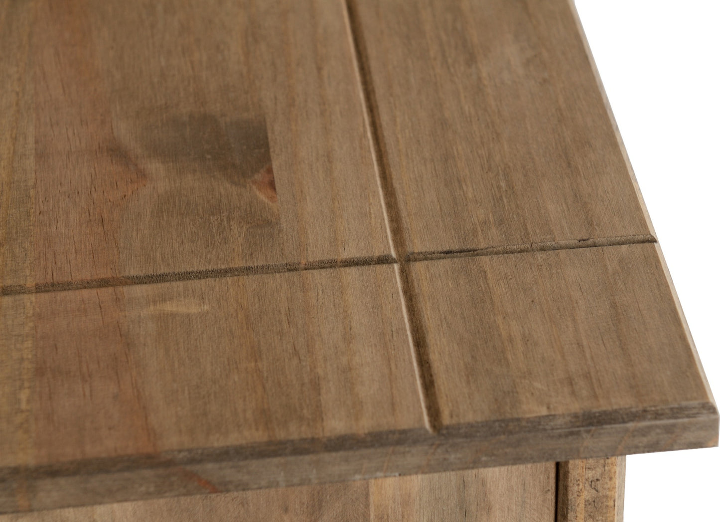 Panama 2+2 Drawer Chest - Natural Wax