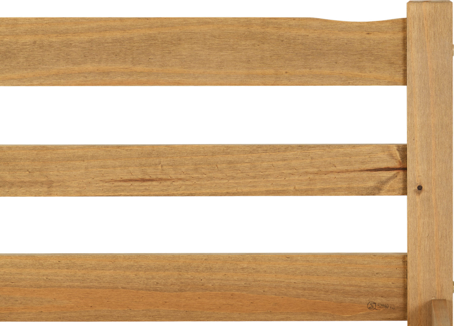 Panama 3' Bed - Natural Wax
