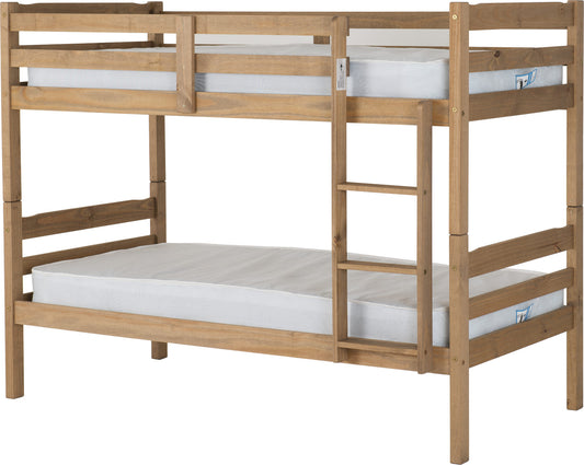 Panama 3' Bunk Bed - Natural Wax