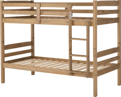 Panama 3' Bunk Bed - Natural Wax