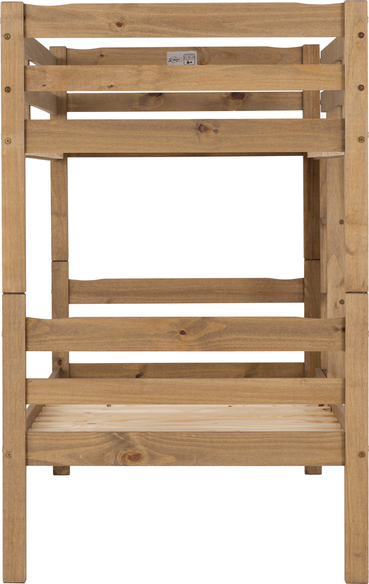 Panama 3' Bunk Bed - Natural Wax