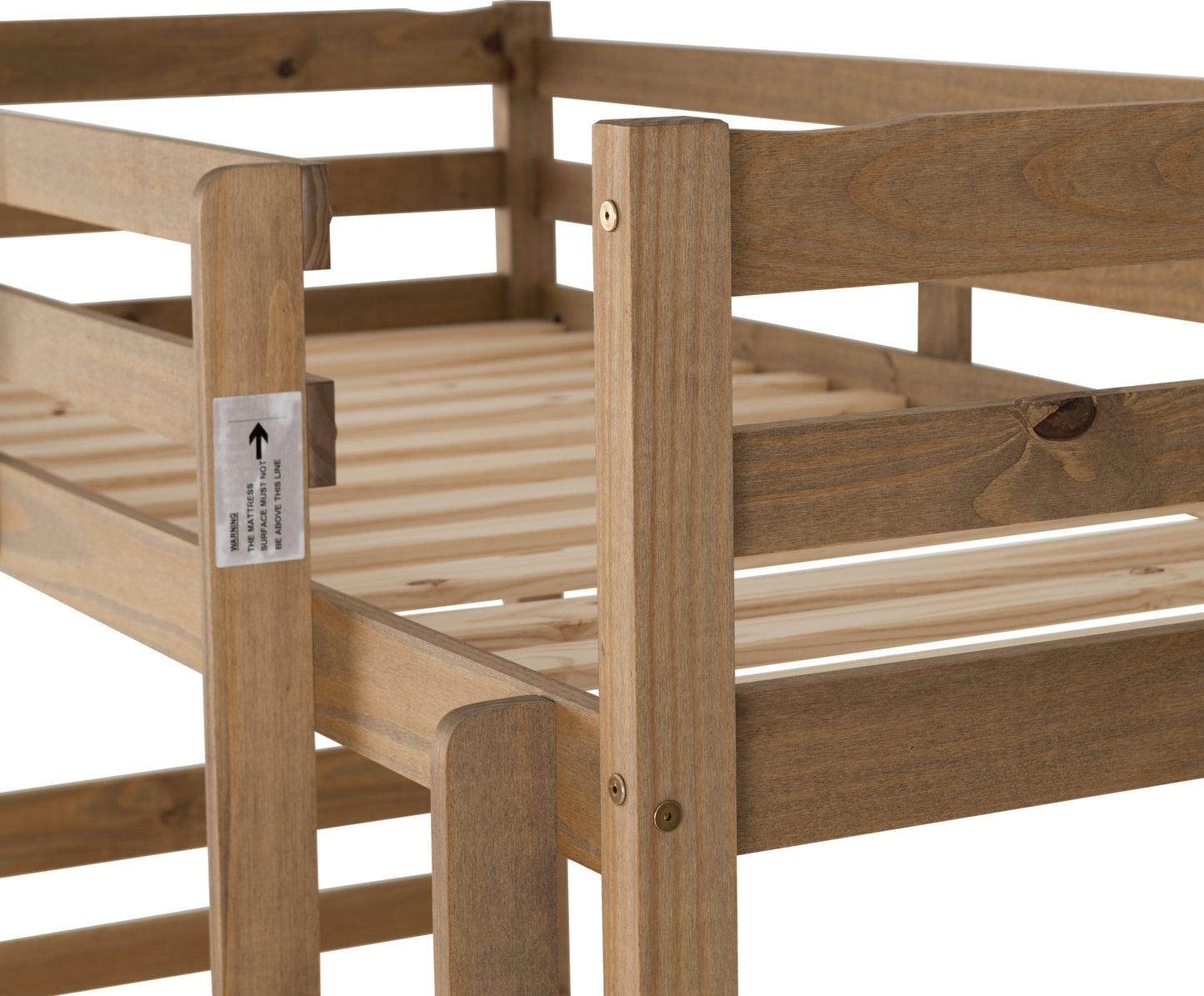 Panama 3' Bunk Bed - Natural Wax