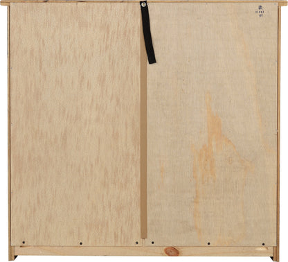 Panama 4 Drawer Chest - Natural Wax