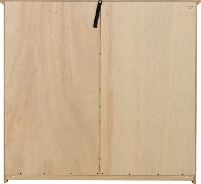Panama 6 Drawer Chest - Natural Wax