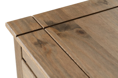 Panama 6 Drawer Chest - Natural Wax