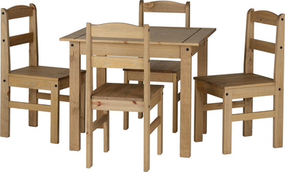 Panama Dining Set - Natural Wax