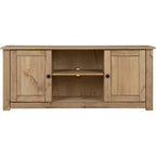 Panama Flat Screen Tv Unit - Natural Wax