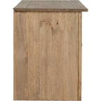 Panama Flat Screen Tv Unit - Natural Wax