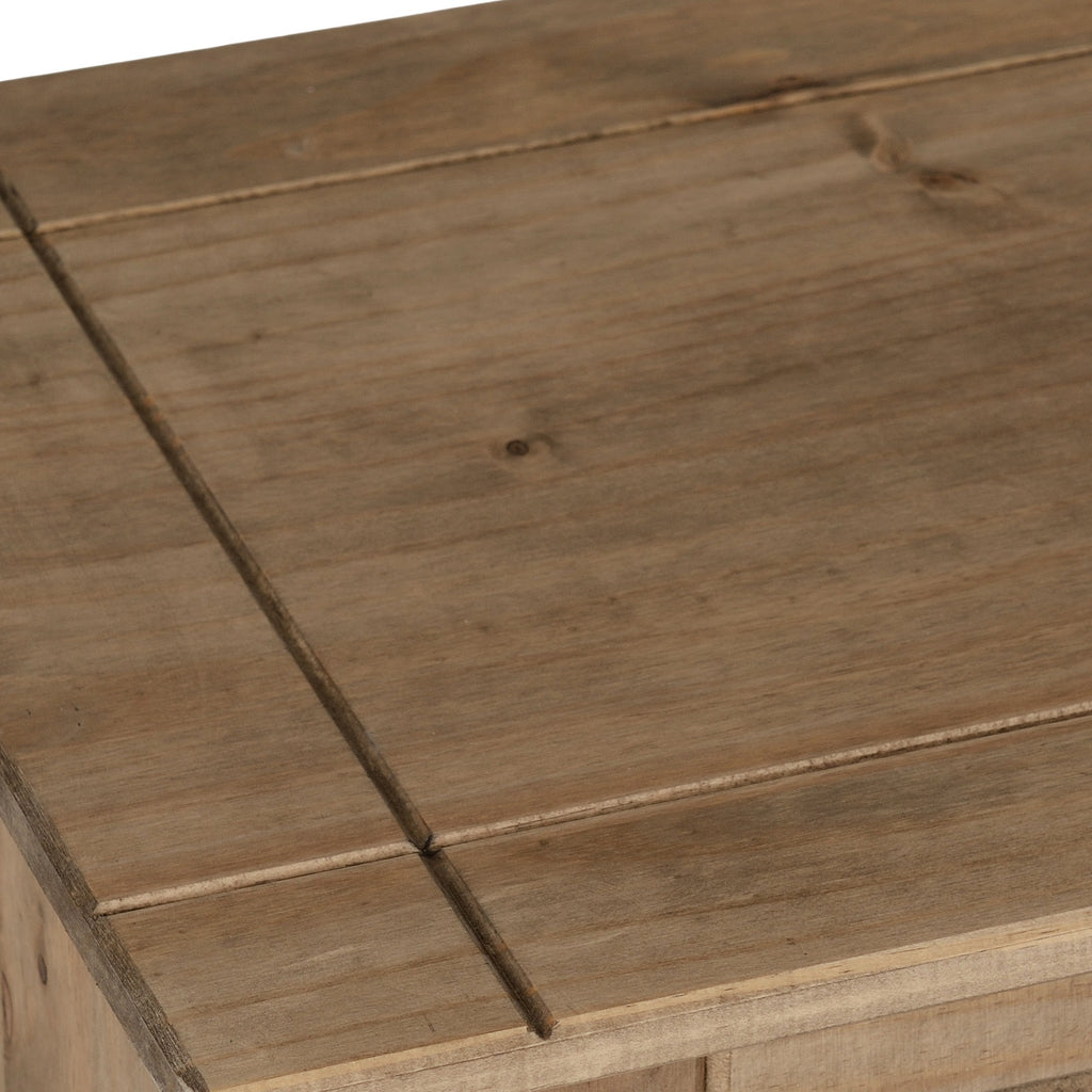 Panama Flat Screen Tv Unit - Natural Wax