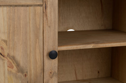 Panama Flat Screen Tv Unit - Natural Wax