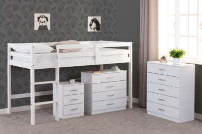 Panama Mid Sleeper - White