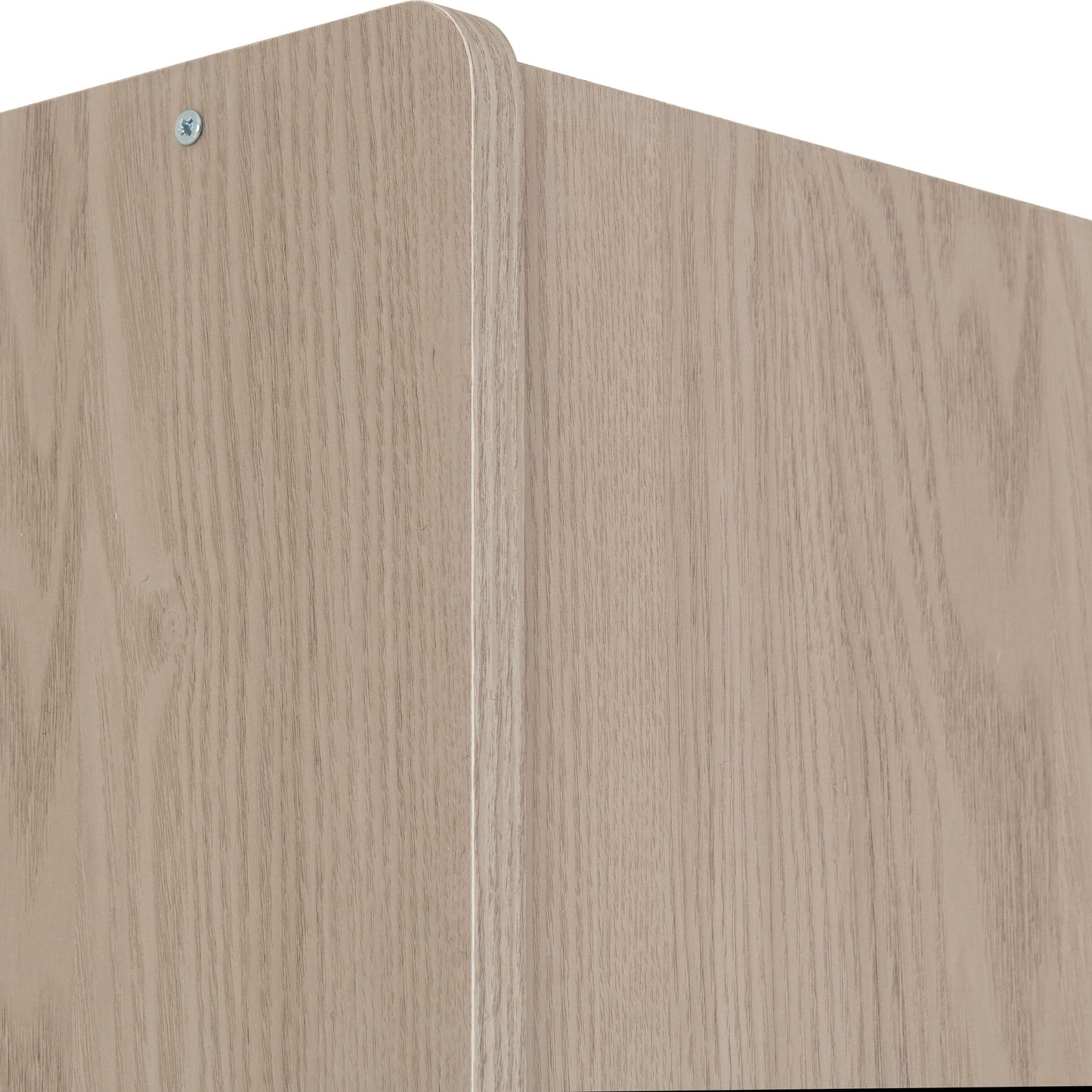 Paris 2 Door Wardrobe Mirrored - Smoked Ash Effect
