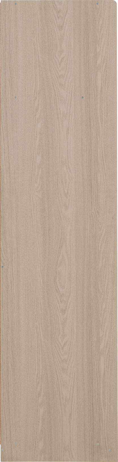 Paris 3 Door Wardrobe Mirrored  - Smoked Ash Effect