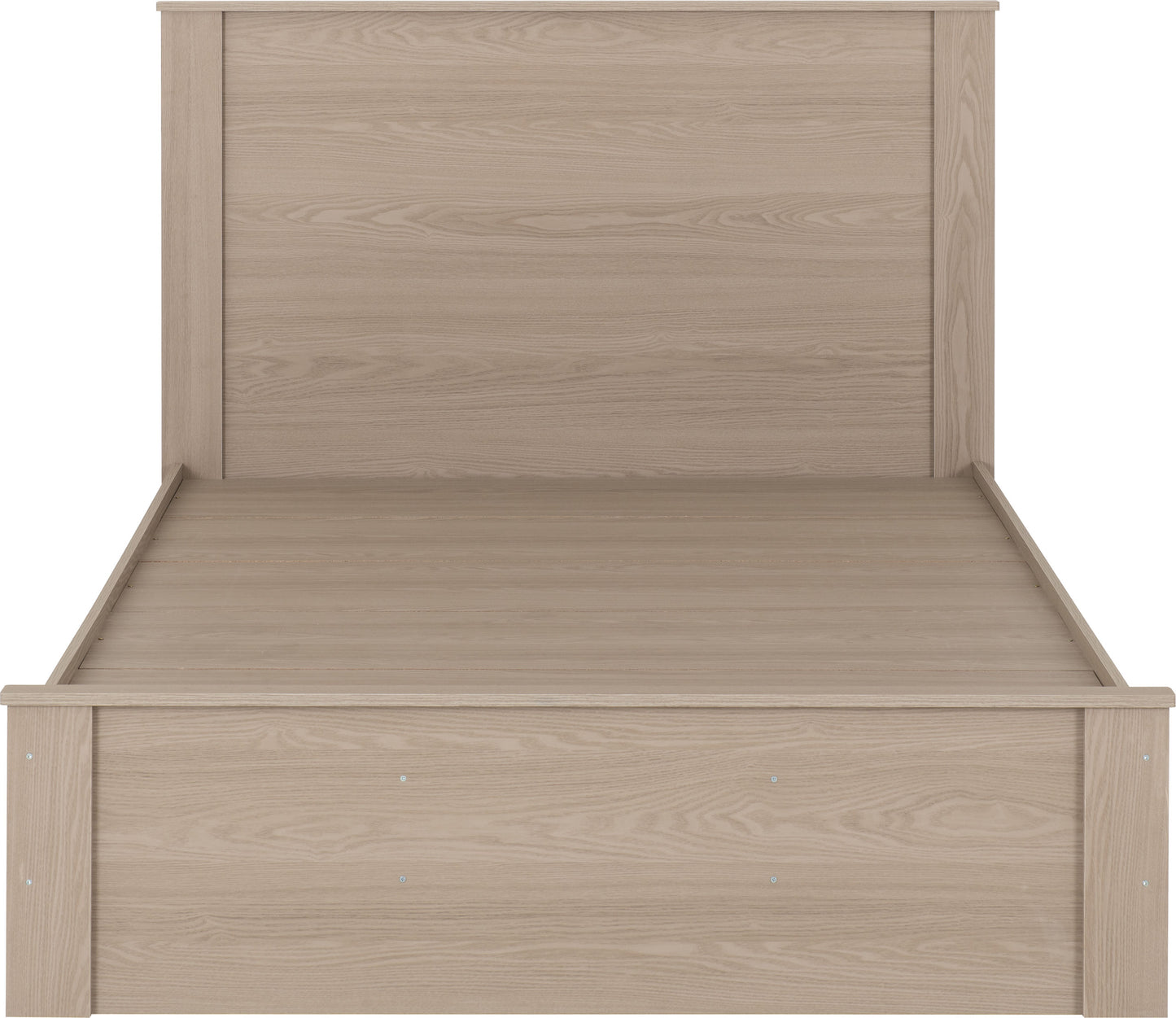 Paris 4'6" Bed - Smoked Ash Effect