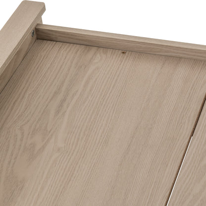Paris 4'6" Bed - Smoked Ash Effect