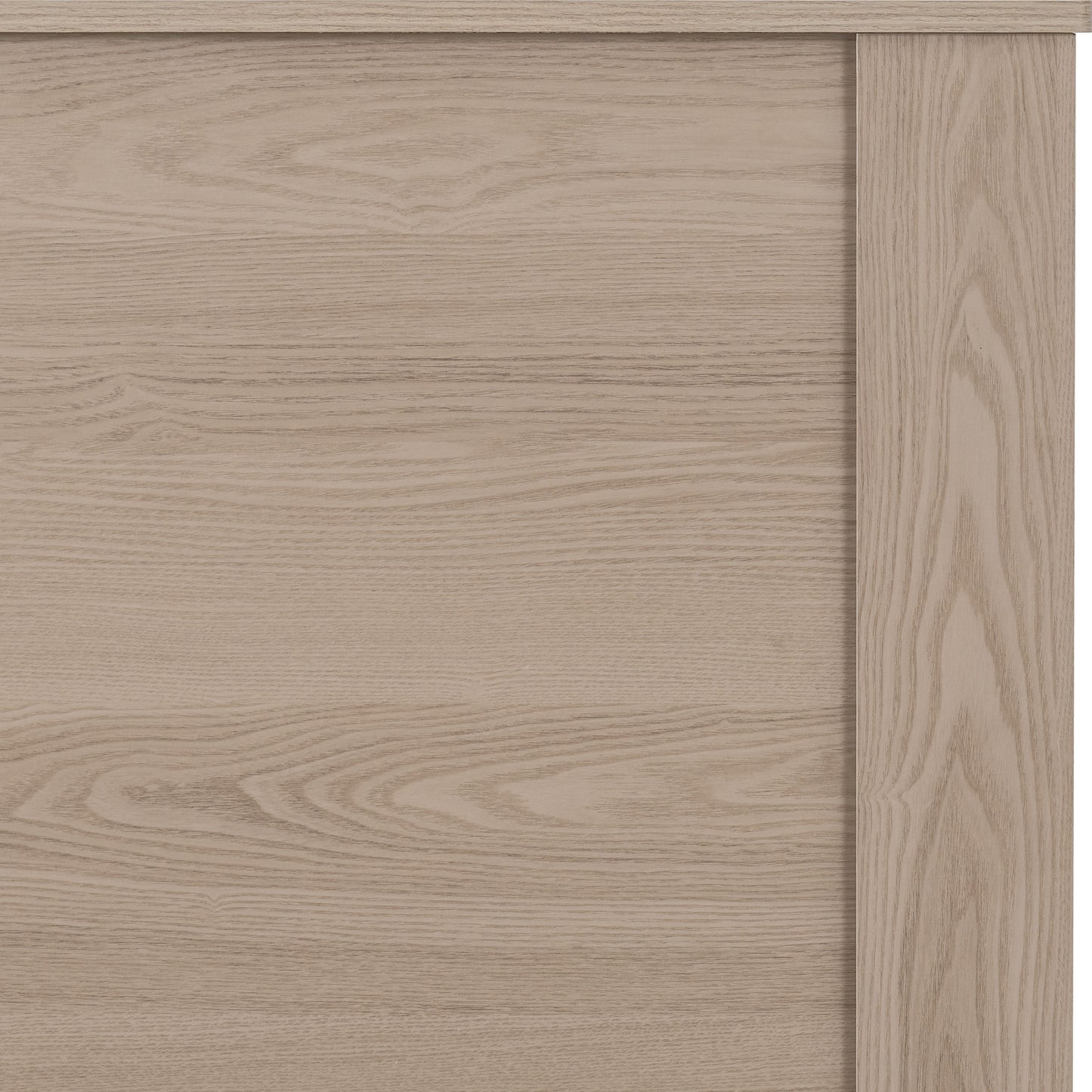 Paris 4'6" Bed - Smoked Ash Effect