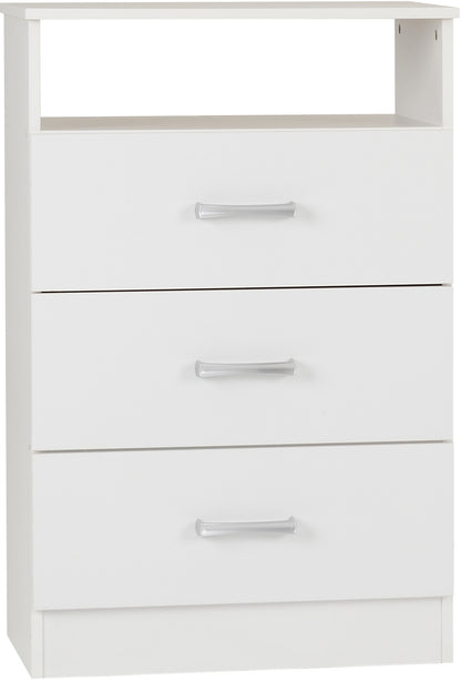 Polar Bedroom Trio Set - White
