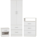 Polar Bedroom Trio Set - White
