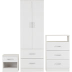 Polar Bedroom Trio Set - White