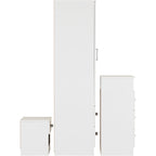 Polar Bedroom Trio Set - White