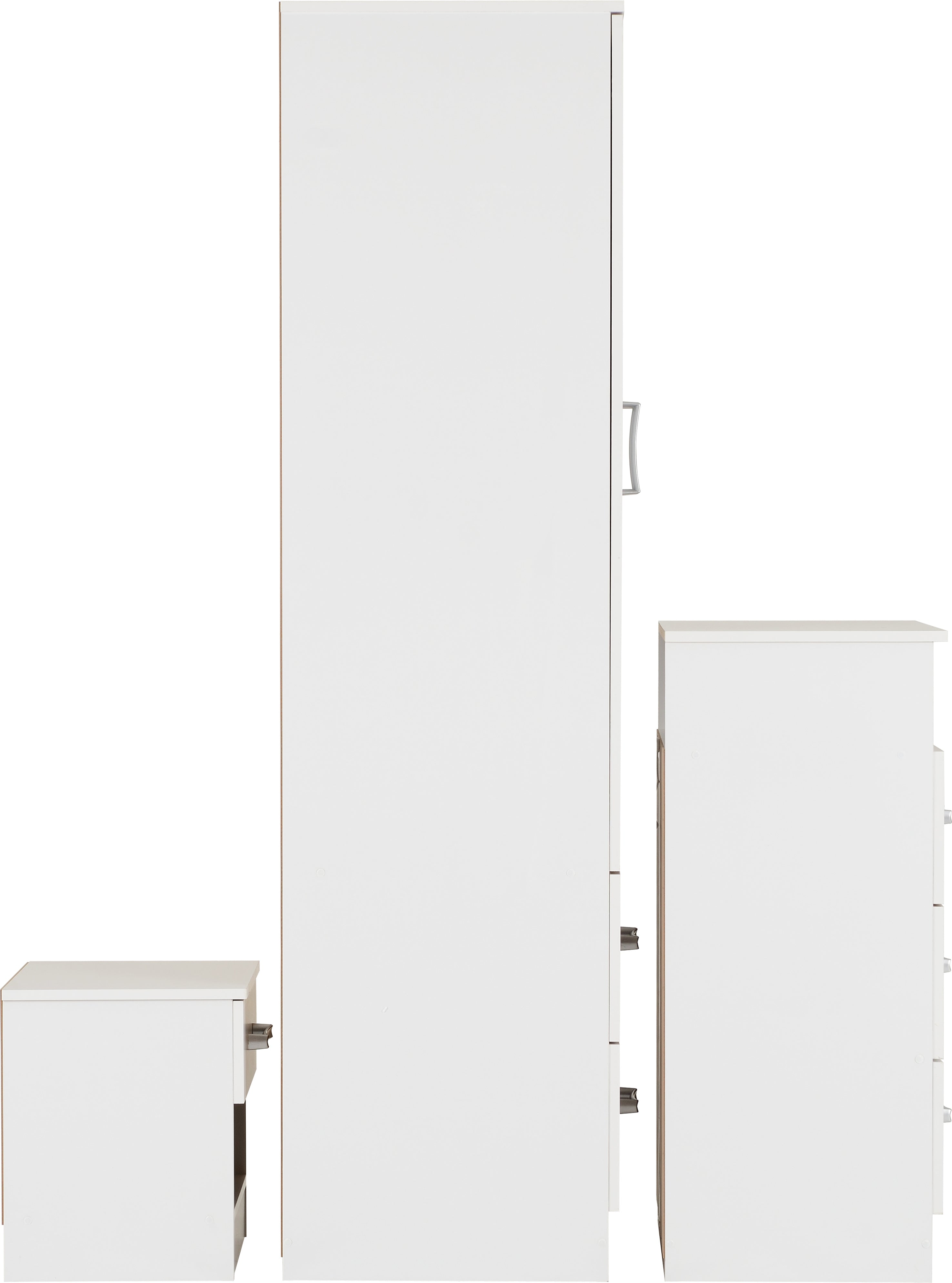 Polar Bedroom Trio Set - White