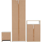 Polar Bedroom Trio Set - White