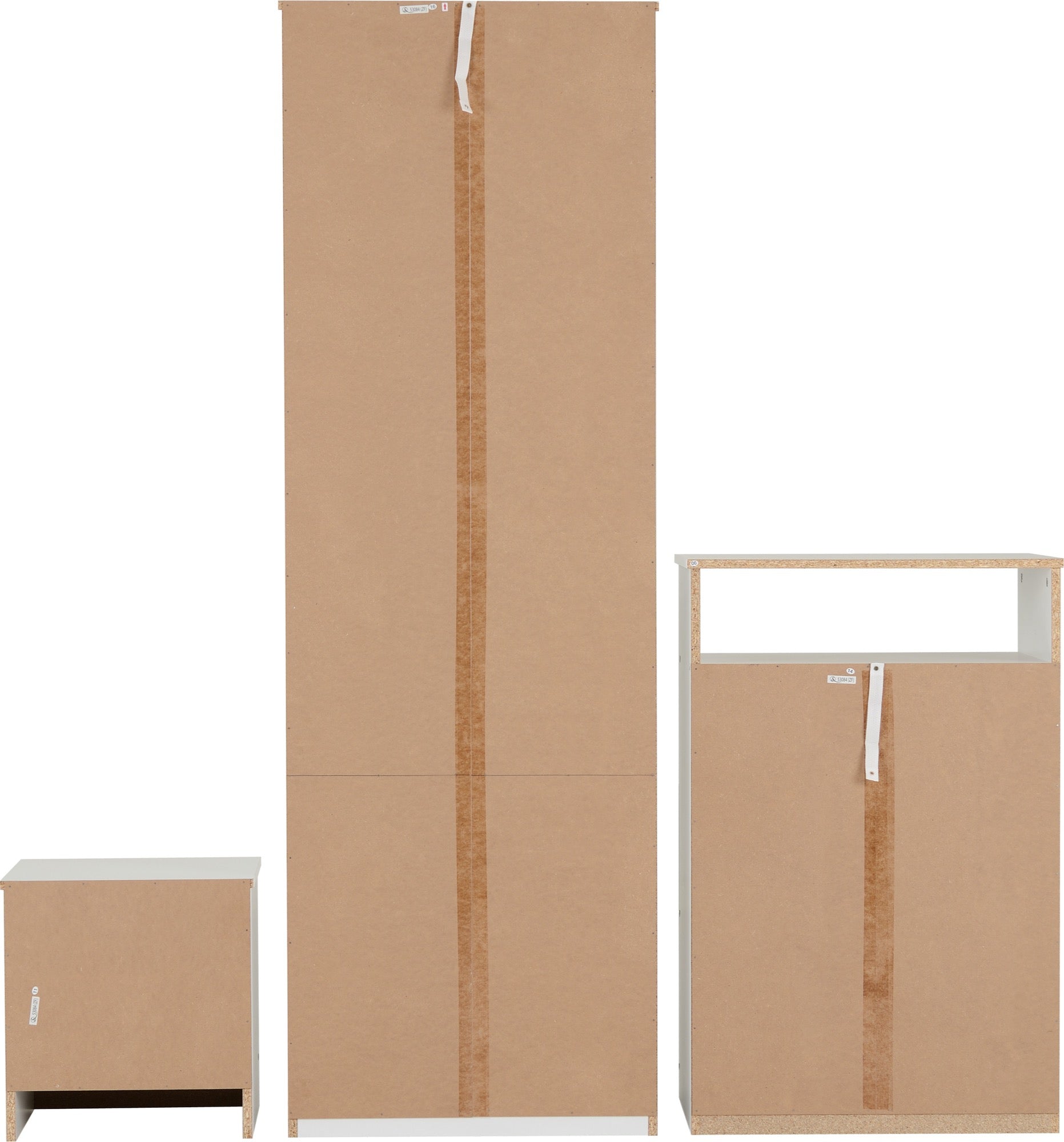 Polar Bedroom Trio Set - White