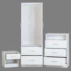 Polar Bedroom Trio Set - White