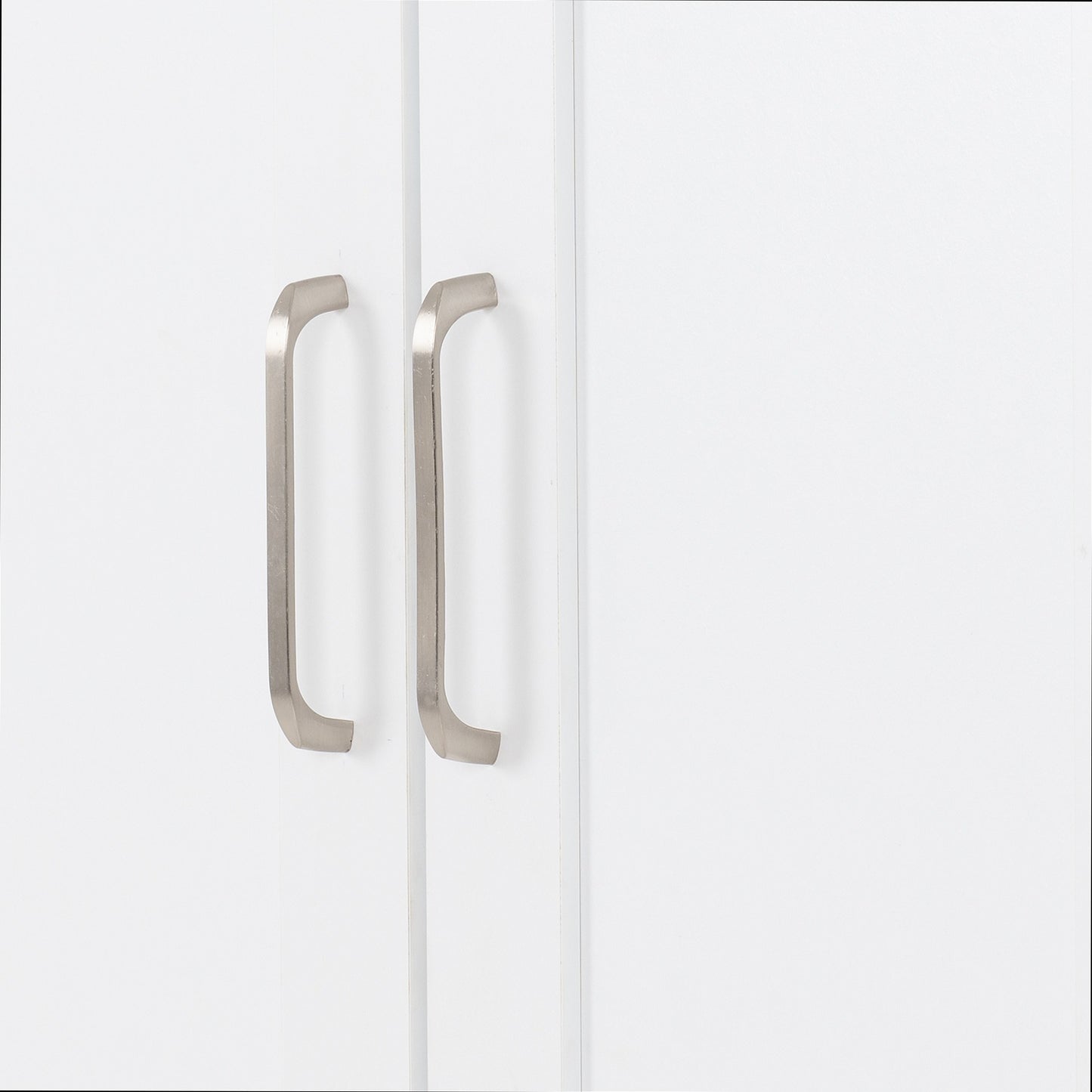 Portland 2 Door Wardrobe - White/Oak Effect