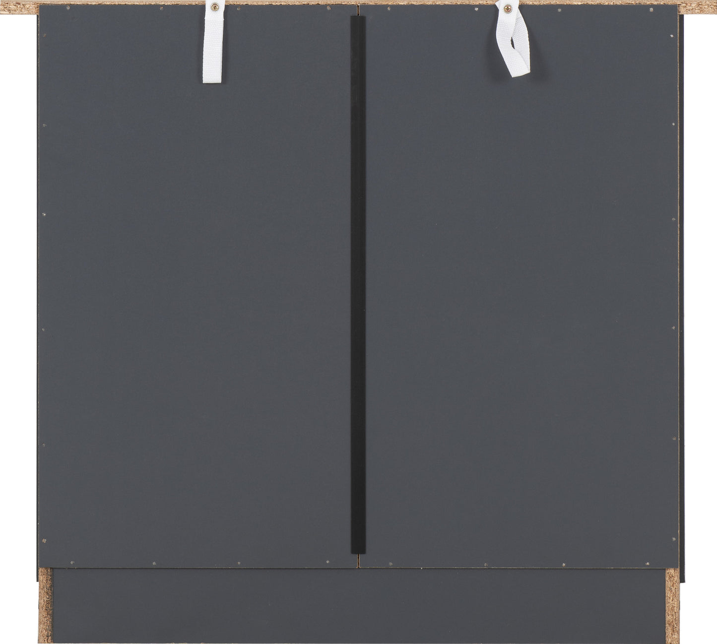 Portland 3 Drawer Chest - Grey/Oak Effect