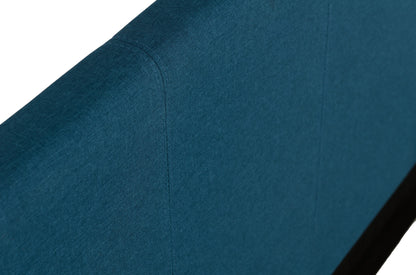 Prado 4'6" Bed - Petrol Blue Fabric
