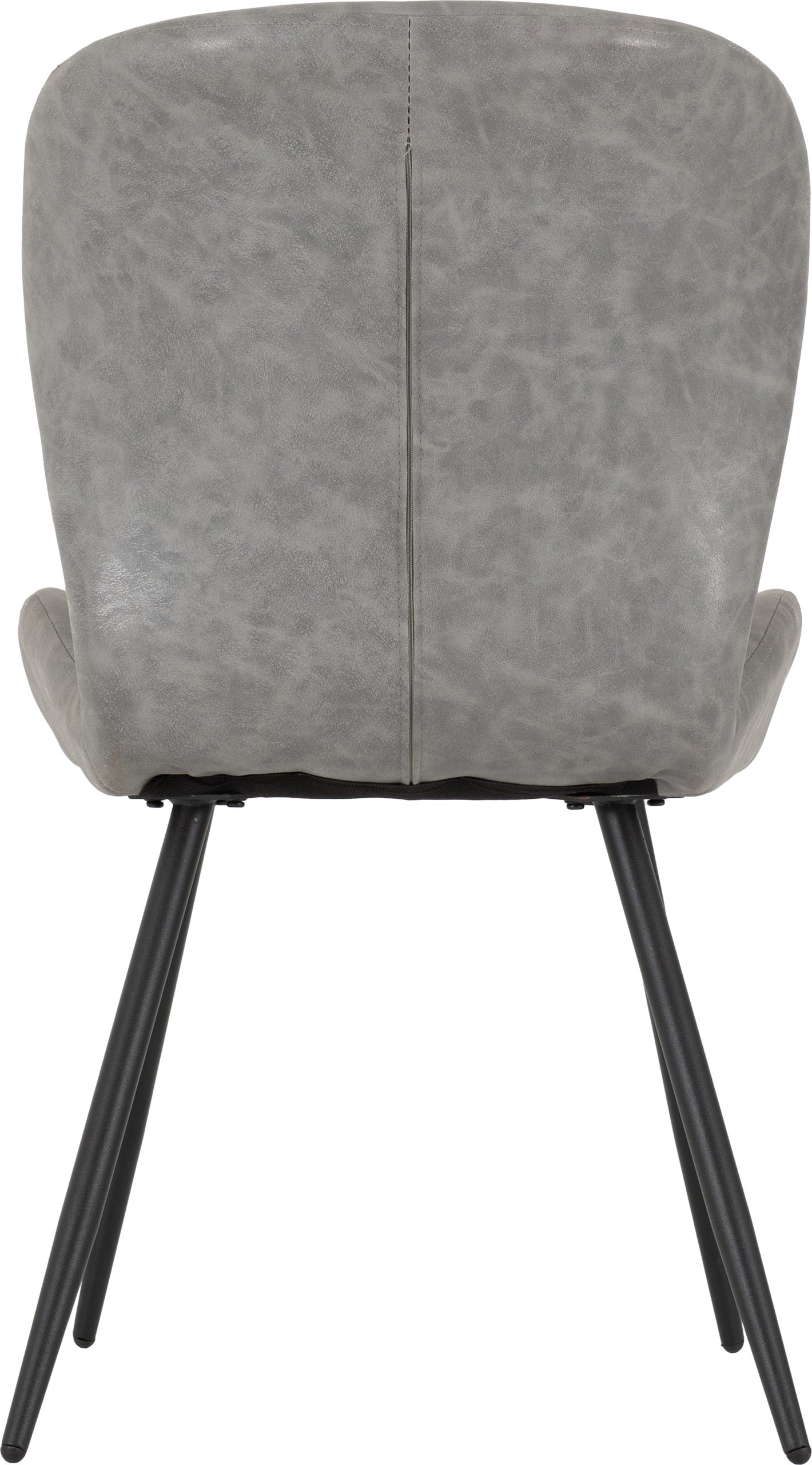 Quebec Dining Chair (X4 Per Box) - Grey Pu