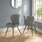 Quebec Dining Chair (X4 Per Box) - Grey Pu