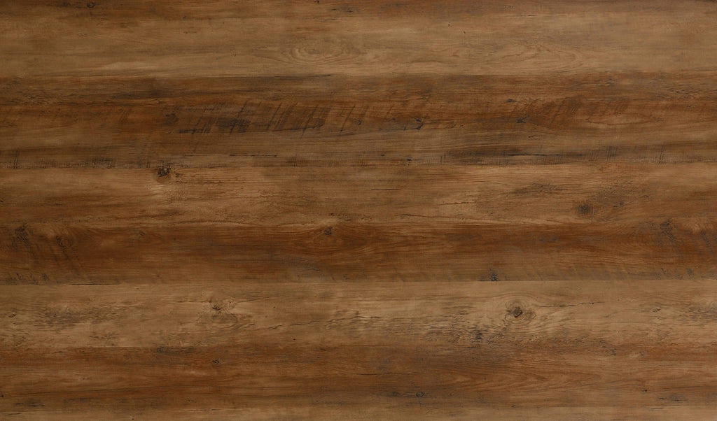 Quebec Straight Edge Dining Table - Medium Oak Effect