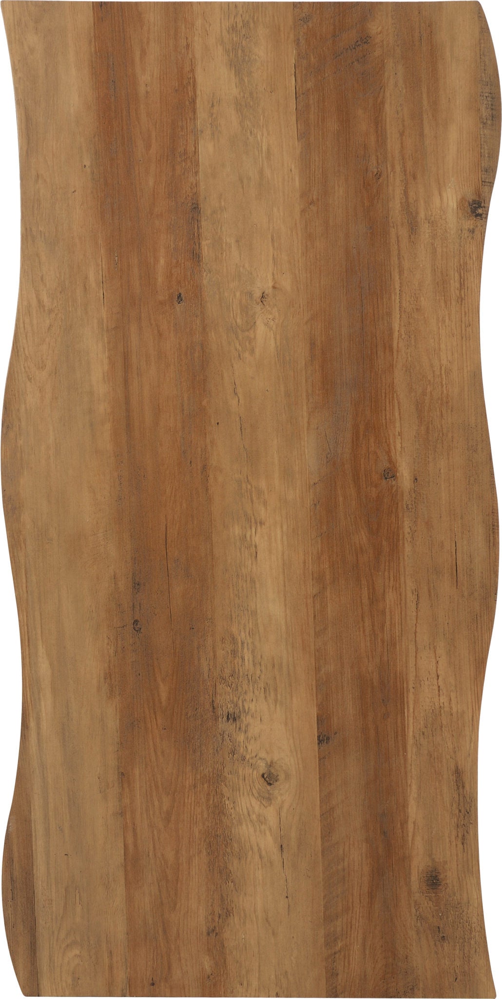 Quebec Wave Edge Coffee Table - Medium Oak Effect