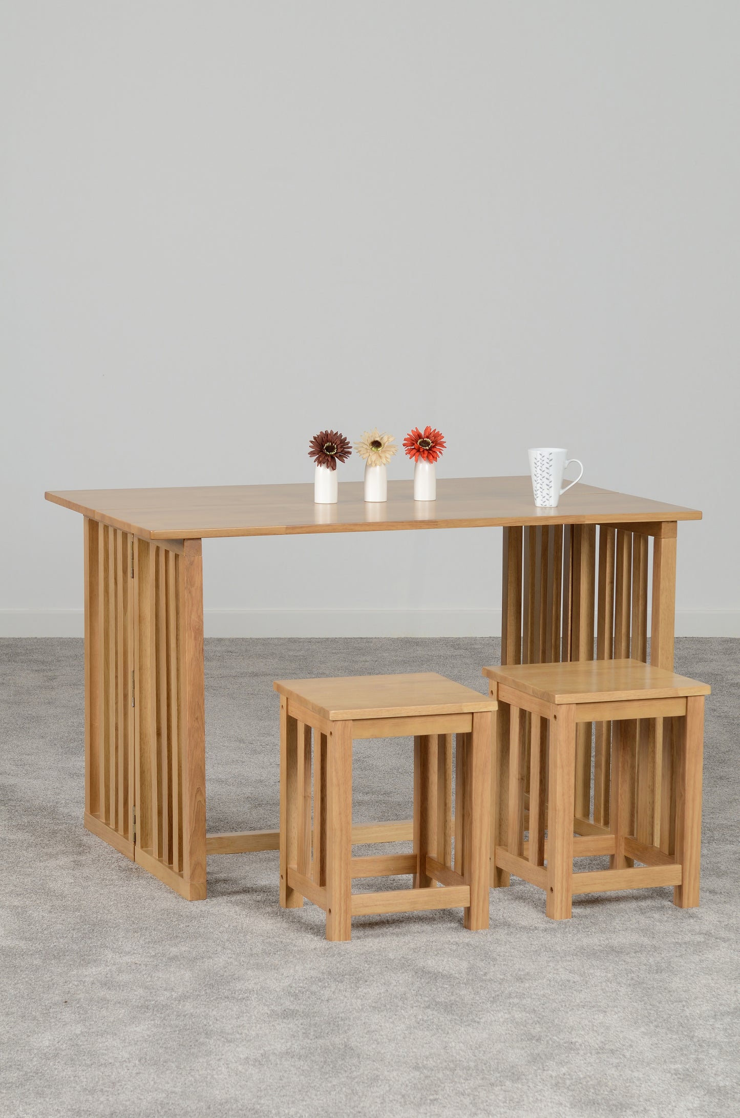 Richmond Stool (X2 Per Box) - Oak Varnish