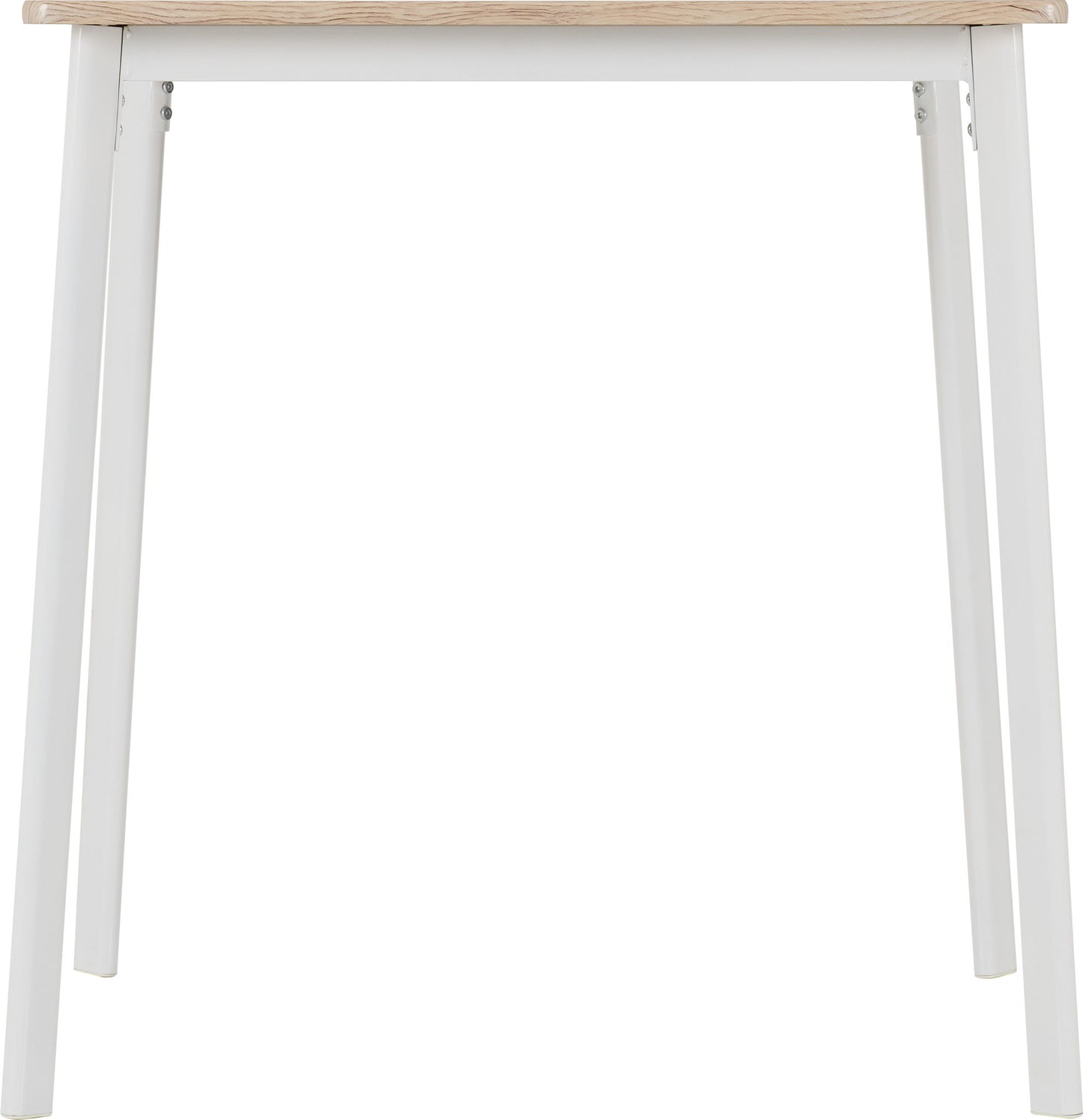 Riley Small Dining Set - White/Light Oak Effect Veneer