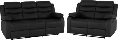 Roma 3+2 Suite - Black Pu