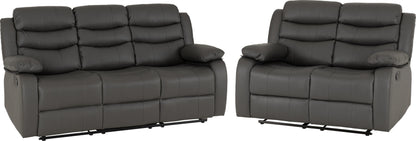 Roma 3+2 Suite - Grey Pu