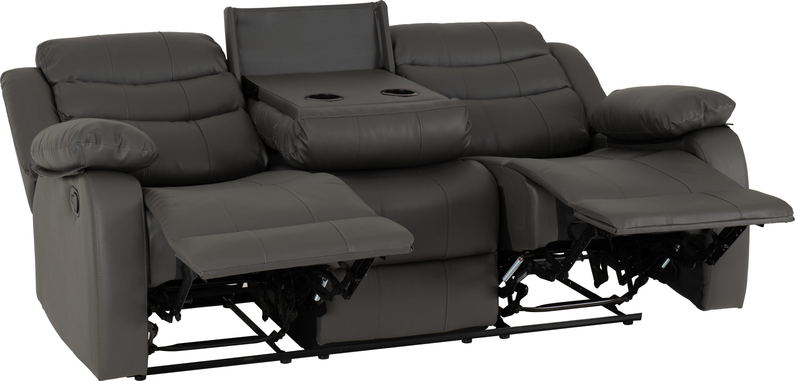 Roma 3+2 Suite - Grey Pu