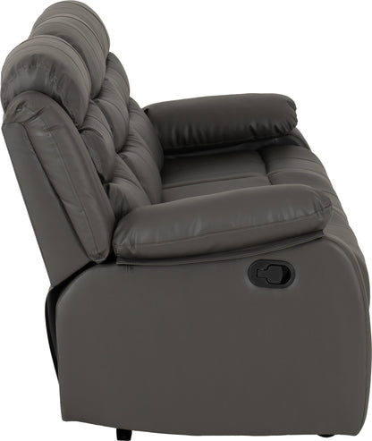 Roma 3+2 Suite - Grey Pu