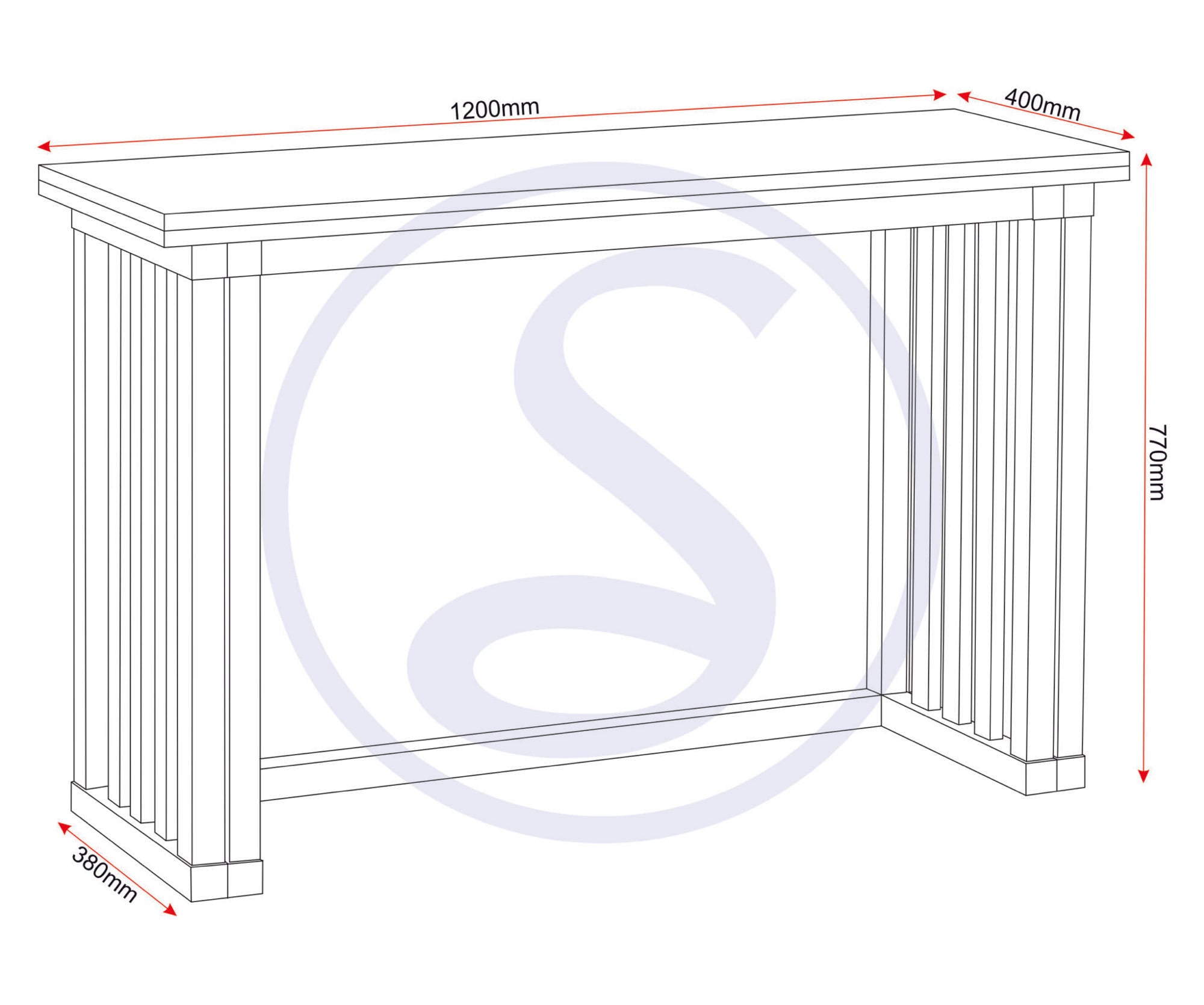 Richmond Foldaway Dining Table - Oak Varnish