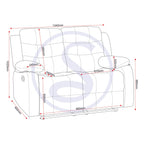 Roma 3+2 Suite - Grey Pu